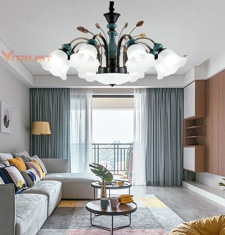 Luxury Modern Ceramics Chandeliers  