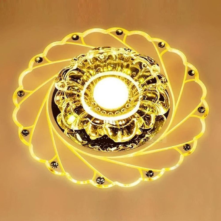 Radiant LED Crystal Pathway  ceiling Lights