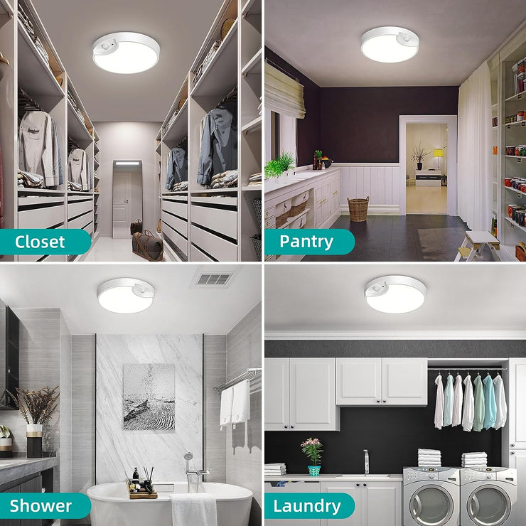 Rechargeable Motion Sensor Ceiling Light 